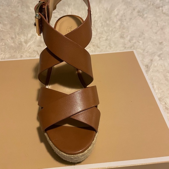 Brand New Michael Kors Wedges. Never worn. Comes with receipt and original box. - Picture 2 of 5